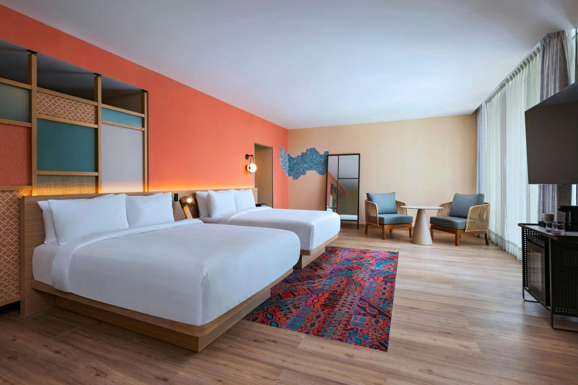 Aloft Playa Del Carmen Hotell Eksteriør bilde A room at the hotel