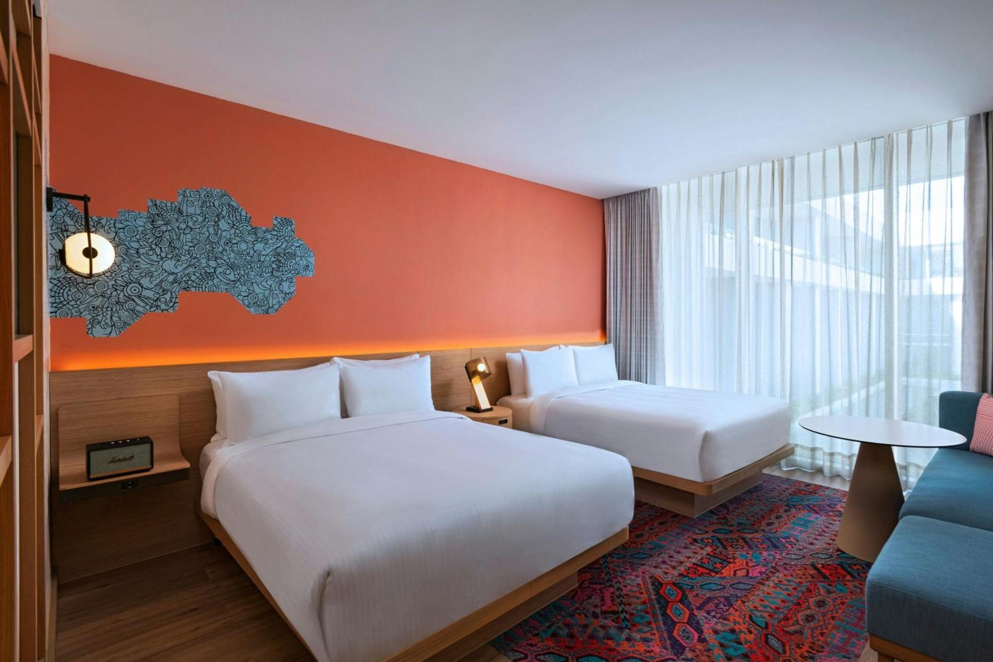 Aloft Playa Del Carmen Hotell Eksteriør bilde A room at the hotel
