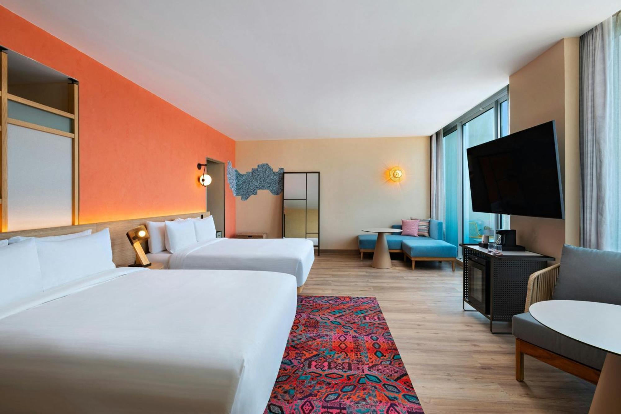 Aloft Playa Del Carmen Hotell Eksteriør bilde A room at the hotel